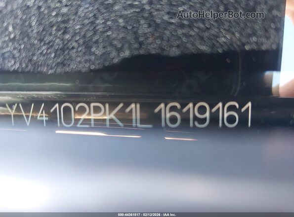 YV4102PK1L1619161 2020 VOLVO XC90 Белый 
