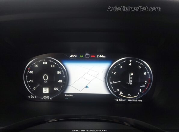 YV4102WK0L1031656 2020 VOLVO V60 CROSS COUNTRY White Vista de los asientos traseros