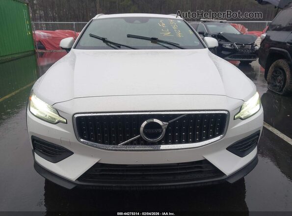 YV4102WK0L1031656 2020 VOLVO V60 CROSS COUNTRY White Vista frontal