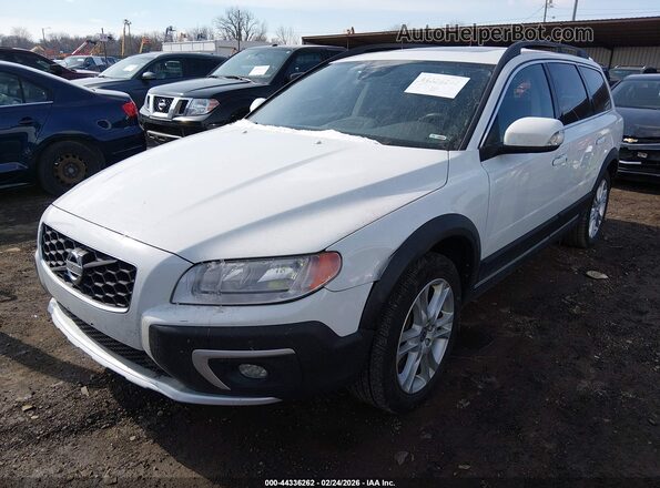 YV440MBK3G1244377 2016 VOLVO XC70 White Vista tres cuartos delantera izquierda