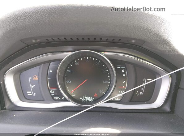 YV440MBK3G1244377 2016 VOLVO XC70 White Vista de los asientos traseros
