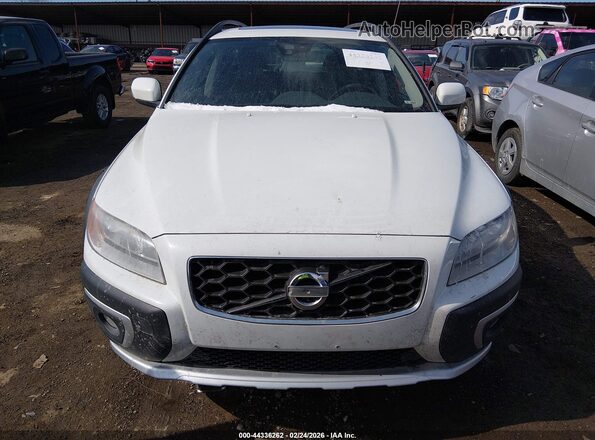 YV440MBK3G1244377 2016 VOLVO XC70 White Vista del cuadro de instrumentos