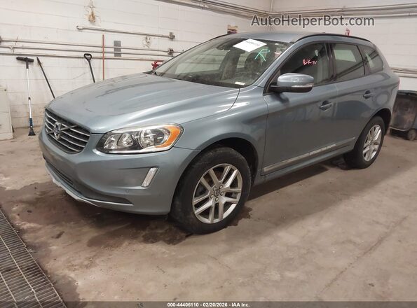 YV440MDJ9H2084876 2017 VOLVO XC60 Синий Передняя левая четверть