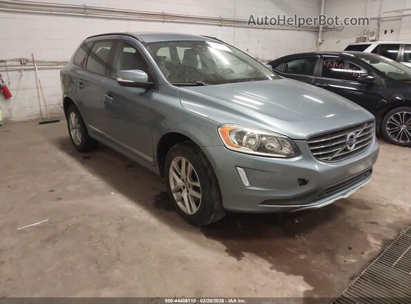 YV440MDJ9H2084876 2017 VOLVO XC60 Синий Передняя правая четверть