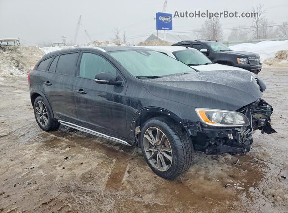 YV440MWK2H1026510 2017 VOLVO V60 Black Przód prawy