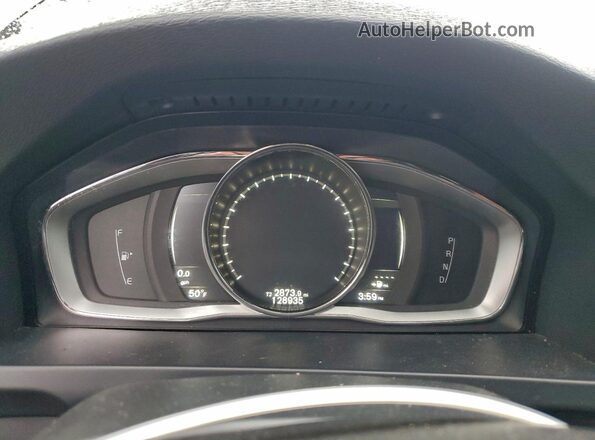 YV440MWM2H1031806 2017 VOLVO V60 Gray Вид щитка приладів