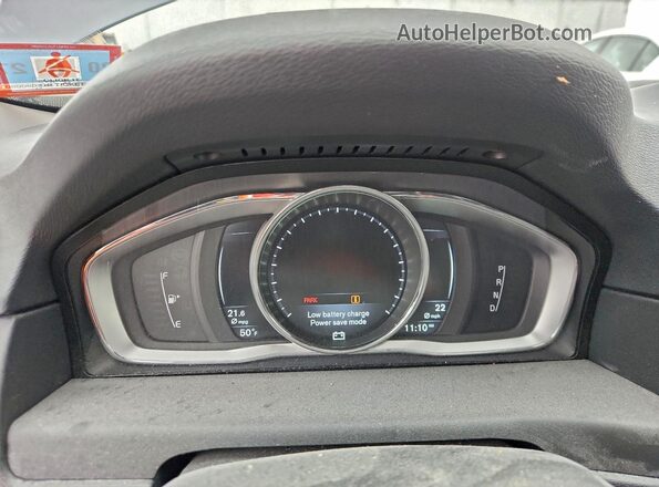 YV4612NKXG1270321 2016 VOLVO XC70 Синий Вид щитка приборов