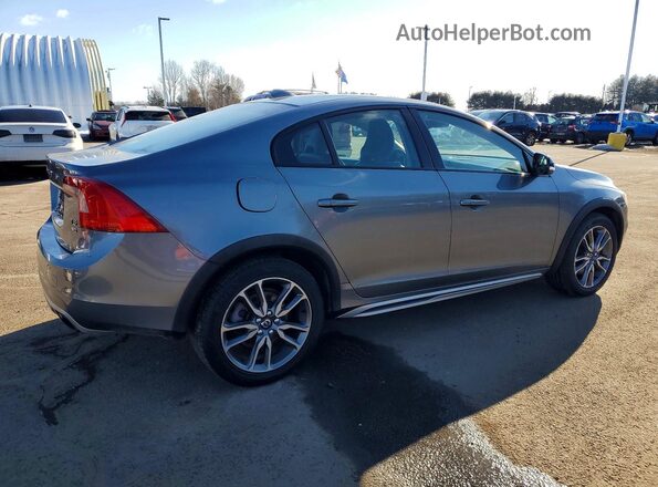 YV4612UM1G2000732 2016 VOLVO S60 Серый Задняя правая четверть