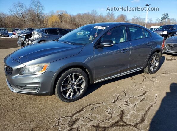 YV4612UM1G2000732 2016 VOLVO S60 Серый Передняя левая четверть