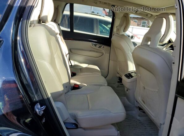 YV4A22PK2G1044648 2016 VOLVO XC90 Синий Вид задней части салона