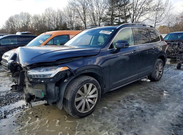 YV4A22PK2G1044648 2016 VOLVO XC90 Синий Передняя левая четверть