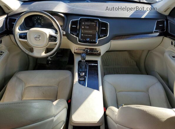 YV4A22PK2G1044648 2016 VOLVO XC90 Синий Вид панели приборов