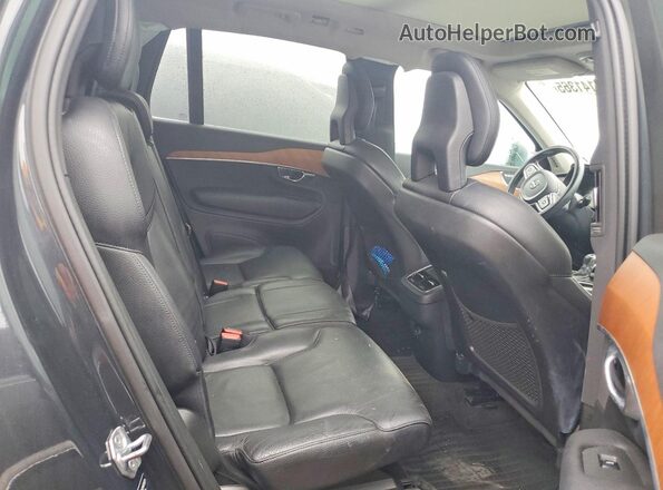 YV4A22PK2M1735271 2021 VOLVO XC90 Black უკანა სავარძლების ხედი