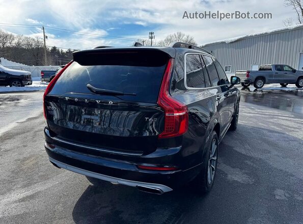 YV4A22PKXG1035311 2016 VOLVO XC90 Черный Задняя правая четверть