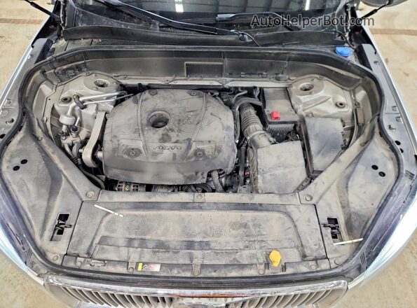 YV4A22PL0J1364339 2018 VOLVO XC90 Silver Вид підкапотного простору