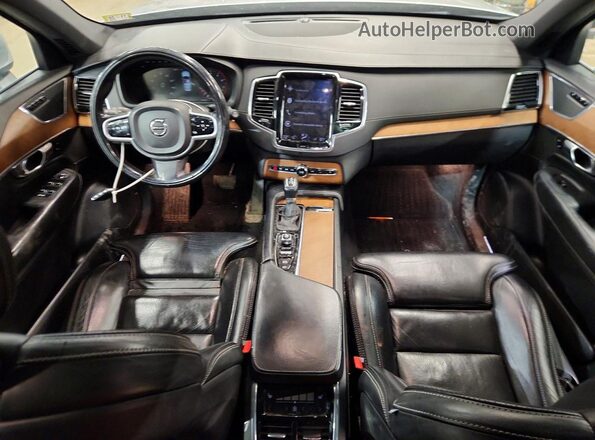 YV4A22PL0J1364339 2018 VOLVO XC90 Silver Вид панелі приладів