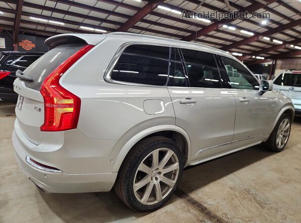 YV4A22PL0J1364339 2018 VOLVO XC90 Silver Задня права чверть
