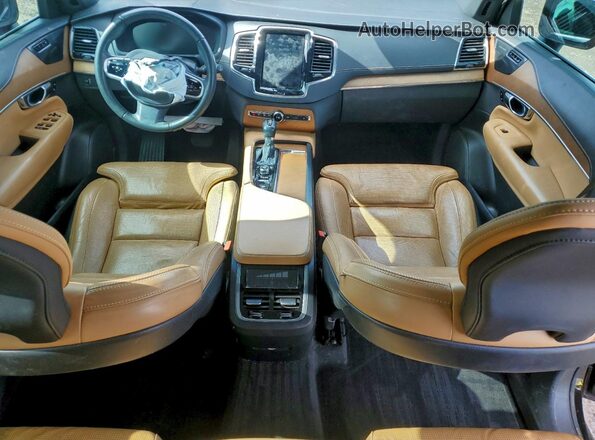 YV4A22PL1K1420774 2019 VOLVO XC90 Черный Вид панели приборов