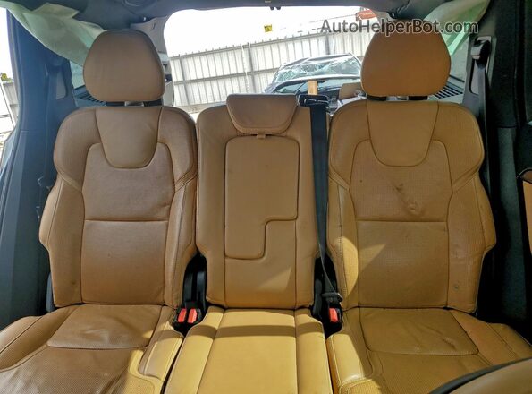 YV4A22PL1K1420774 2019 VOLVO XC90 Черный Вид задних сидений