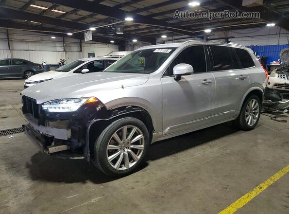 YV4A22PL2K1499887 2019 VOLVO XC90 Серебряный Передняя левая четверть