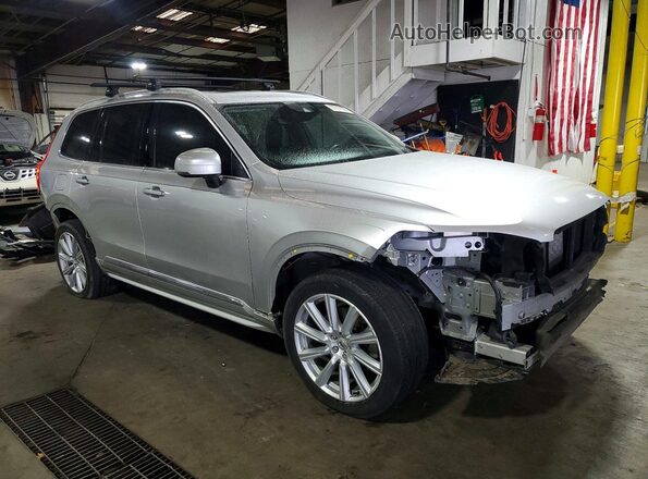 YV4A22PL2K1499887 2019 VOLVO XC90 Серебряный Передняя правая четверть