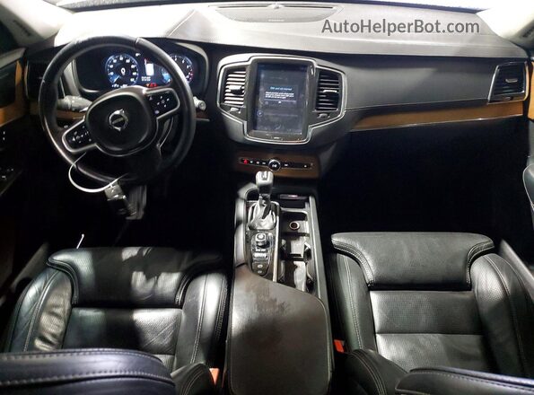 YV4A22PL2K1499887 2019 VOLVO XC90 Серебряный Вид панели приборов