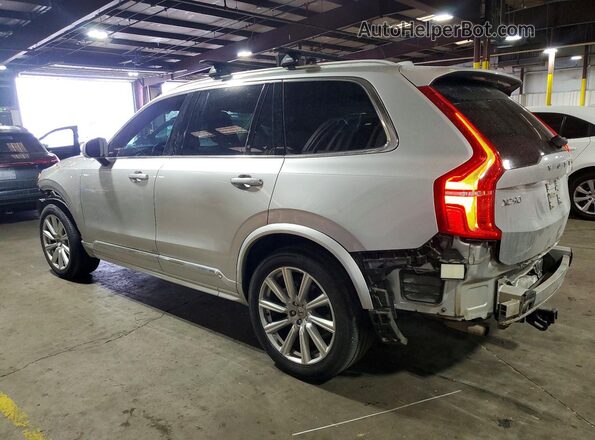YV4A22PL2K1499887 2019 VOLVO XC90 Серебряный Задняя левая четверть