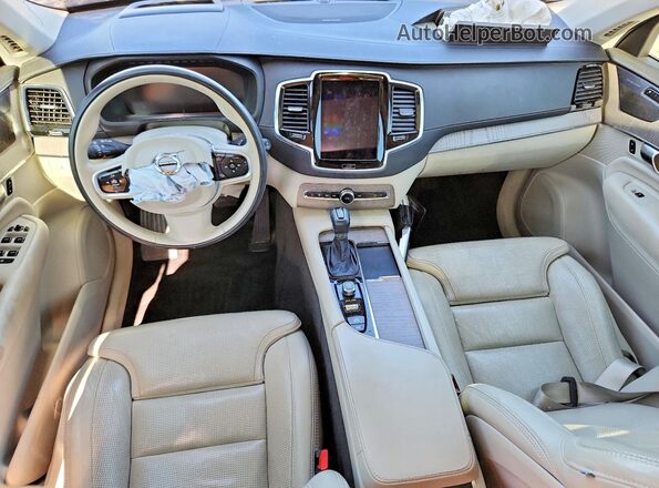 YV4A22PL2M1672701 2021 VOLVO XC90 Blue წინა პანელის ხედი