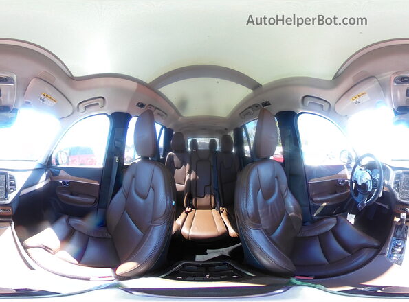 YV4A22PL3K1468373 2019 VOLVO XC90 Черный Панорамный вид салона 360°