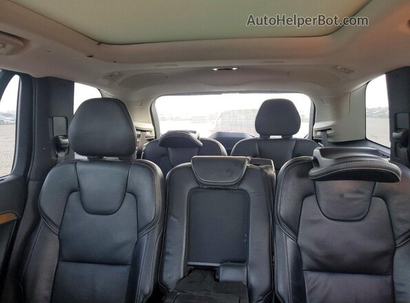 YV4A22PL4K1448312 2019 VOLVO XC90 Silver Вид задніх сидінь