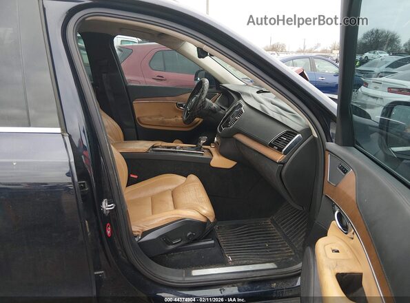 YV4A22PL9G1086212 2016 VOLVO XC90 Blue Սալոնի դիմացի տեսք