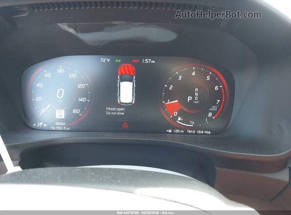 YV4AC2HL3M2591003 2021 VOLVO XC40 Black Հետևի նստատեղերի տեսք