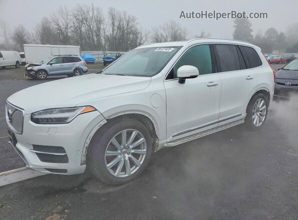 YV4BC0PL0H1126197 2017 VOLVO XC90 White Vista tres cuartos delantera izquierda
