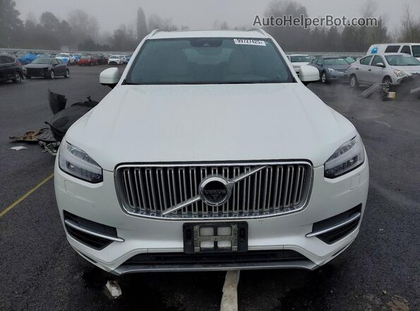 YV4BC0PL0H1126197 2017 VOLVO XC90 White Vista frontal