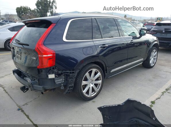 YV4BC0PL1H1111322 2017 VOLVO XC90 HYBRID Blue უკანა მარჯვენა