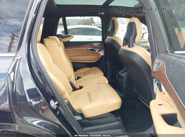 YV4BC0PL1H1111322 2017 VOLVO XC90 HYBRID Blue VIN კოდის სტიკერის ხედი