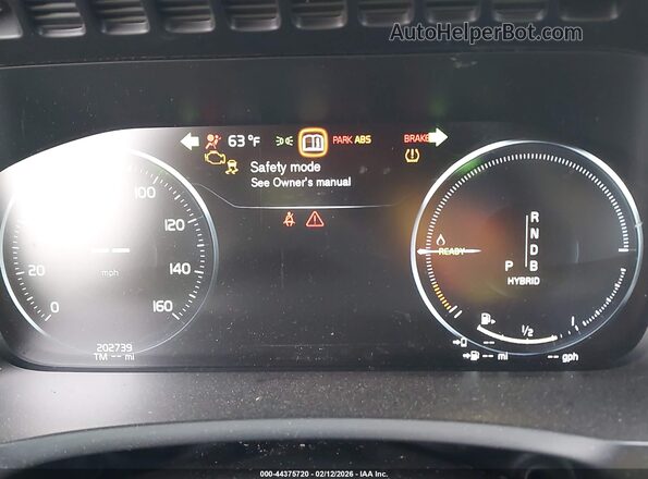 YV4BC0PL3H1119910 2017 VOLVO XC90 HYBRID White Вид задніх сидінь