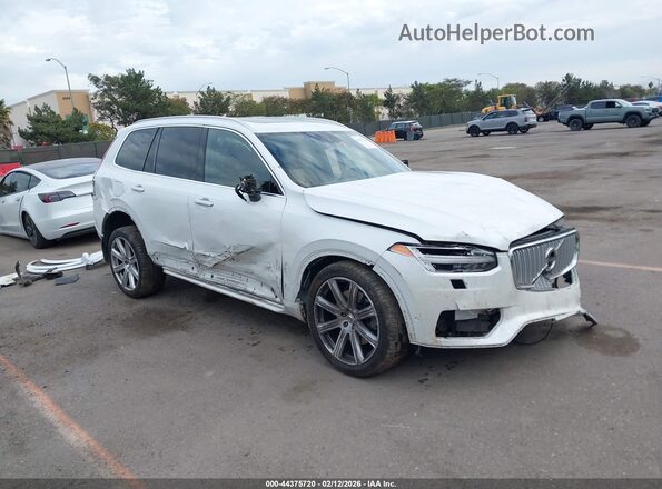 YV4BC0PL3H1119910 2017 VOLVO XC90 HYBRID White Передня права чверть