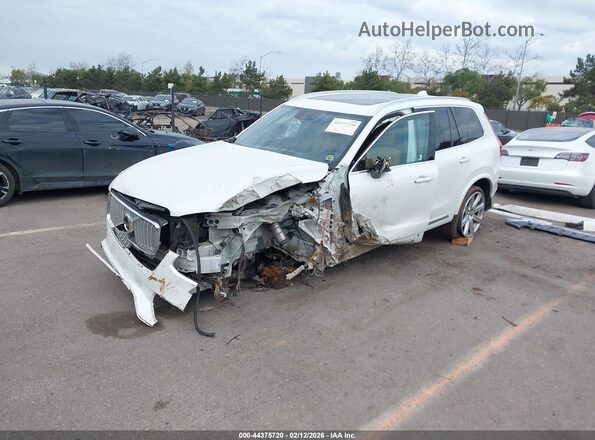 YV4BC0PL3H1119910 2017 VOLVO XC90 HYBRID White Передня ліва чверть