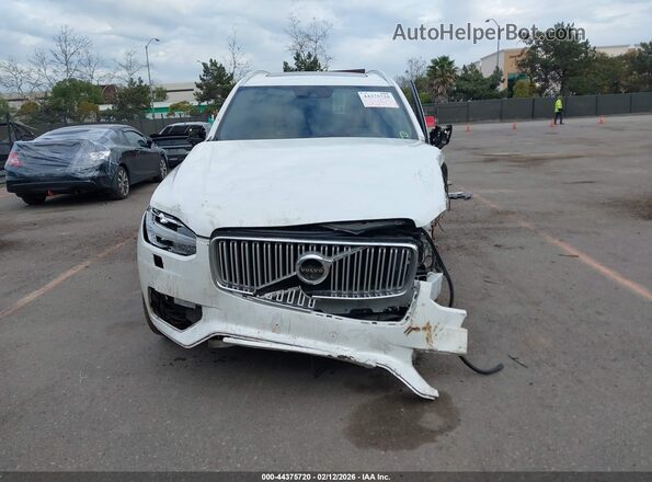 YV4BC0PL3H1119910 2017 VOLVO XC90 HYBRID White Вид щитка приладів