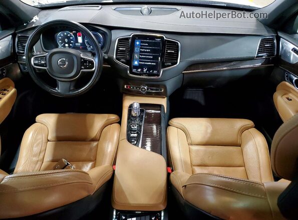 YV4BC0PL8H1125038 2017 VOLVO XC90 White Widok zestawu wskaźników