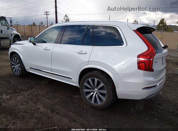 YV4BR00L6N1784269 2022 VOLVO XC90 RECHARGE PLUG-IN HYBRID Белый Задняя левая четверть