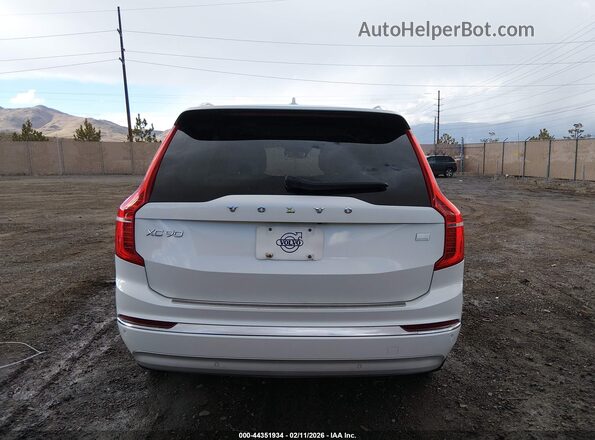 YV4BR00L6N1784269 2022 VOLVO XC90 RECHARGE PLUG-IN HYBRID Белый 