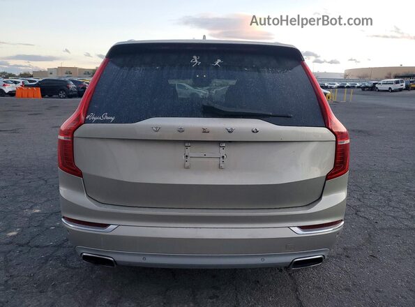 YV4BR0PL6J1338557 2018 VOLVO XC90 Серебряный Вид сзади
