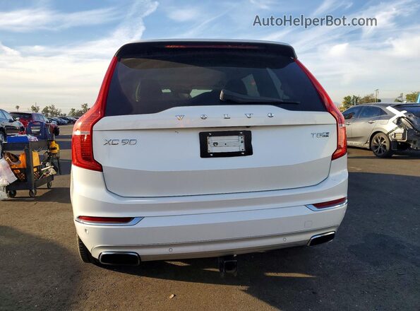 YV4BR0PL7J1345260 2018 VOLVO XC90 Белый Вид сзади