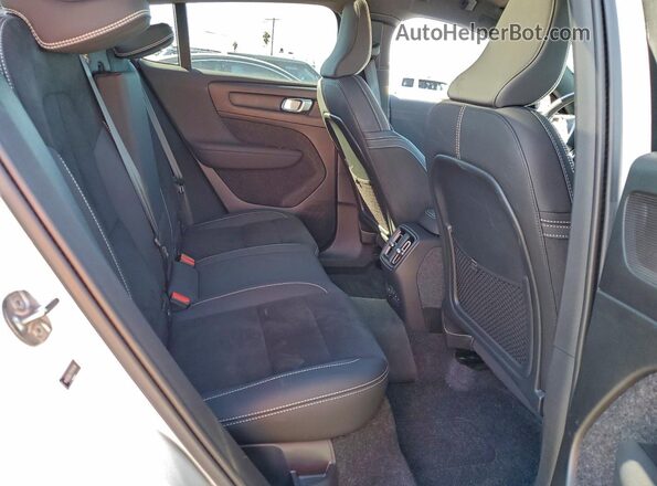 YV4ED3GL7P2055018 2023 VOLVO C40 Белый Вид задней части салона