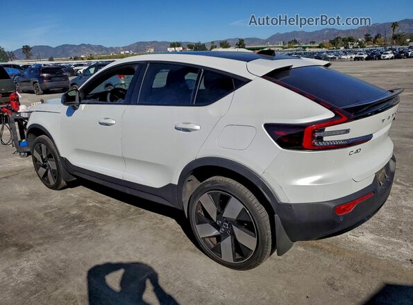 YV4ED3GL7P2055018 2023 VOLVO C40 Белый Задняя левая четверть