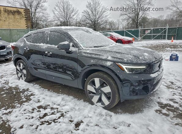 YV4ED3GM2P2058689 2023 VOLVO C40 Black Przód prawy