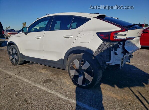 YV4ED3GM4P2055230 2023 VOLVO C40 Белый Задняя левая четверть