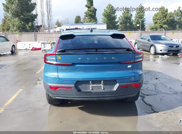 YV4ED3GM6P2039398 2023 VOLVO C40 RECHARGE PURE ELECTRIC Синий 